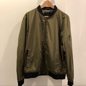 Zara men’s bomber jacket. New without tags. Sz XL
